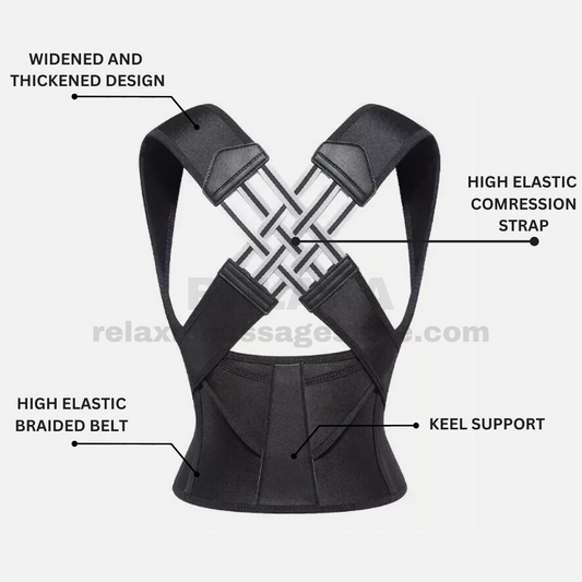 Adjustable Back Posture Corrector - Relaxa™