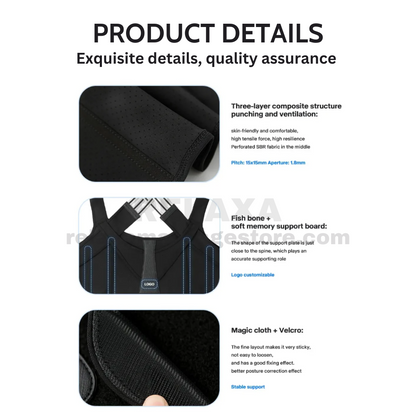 Adjustable Back Posture Corrector - Relaxa™