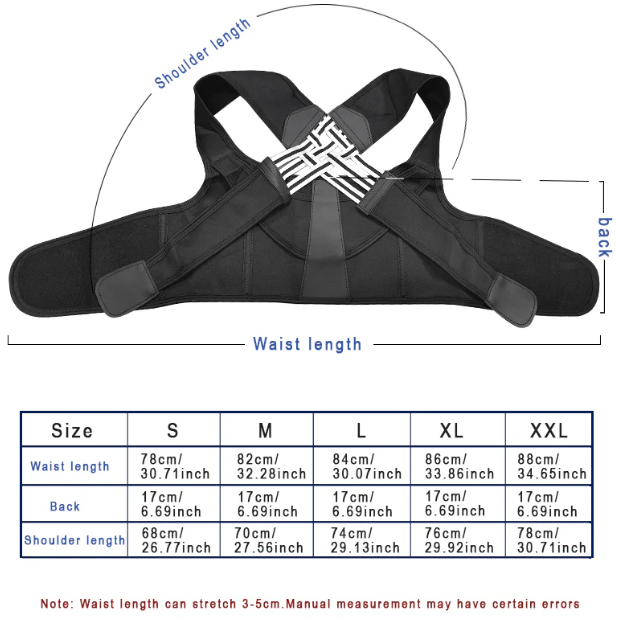 Adjustable Back Posture Corrector - Relaxa™